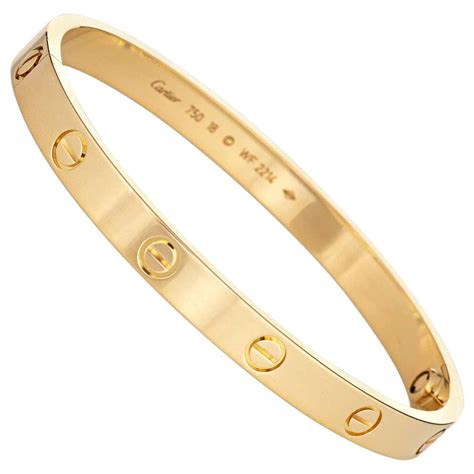 cartier love bracelet second hand|authentic used cartier love bracelet.